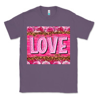 Lavender Love Valentine's day tumbler Classic Tee - HowdyJamesFarm