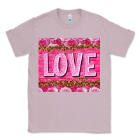 Lilac Love Valentine's day tumbler Classic Tee - HowdyJamesFarm