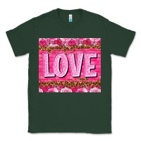 Sports Green Love Valentine's day tumbler Classic Tee - HowdyJamesFarm