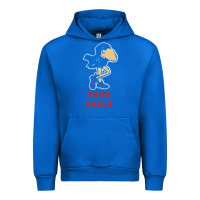 Cobalt Vintage jayhawk ku Urban Hoodie - Craftify