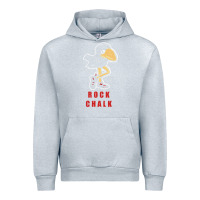 Heather Grey Vintage jayhawk ku Urban Hoodie - Craftify