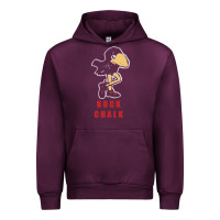 Mauve Wine Vintage jayhawk ku Urban Hoodie - Craftify