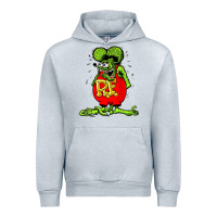 Heather Grey Official Rat Fink Original Merchandise 1 Urban Hoodie - Craftify