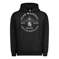 Pigment Black clan macduff scottish kilt highland games t shirt Urban Hoodie - Craftify