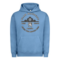 Pigment Pebble Blue clan macduff scottish kilt highland games t shirt Urban Hoodie - Craftify