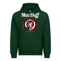 Forest Green MacDuff Clan Scottish Name Coat Of Arms Tartan Urban Hoodie - Craftify