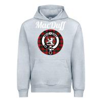 Heather Grey MacDuff Clan Scottish Name Coat Of Arms Tartan Urban Hoodie - Craftify
