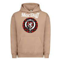 Pigment Burro MacDuff Clan Scottish Name Coat Of Arms Tartan Urban Hoodie - Craftify
