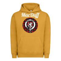 Pigment Peanut Butter MacDuff Clan Scottish Name Coat Of Arms Tartan Urban Hoodie - Craftify