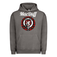 Pigment Tornado MacDuff Clan Scottish Name Coat Of Arms Tartan Urban Hoodie - Craftify
