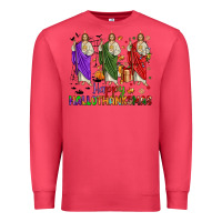 Cardinal san judas happy  hallothanksmas Premium Sweatshirt - JahusDesignShop