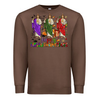 Chestnut san judas happy  hallothanksmas Premium Sweatshirt - JahusDesignShop
