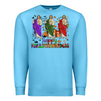 Ocean Blue san judas happy  hallothanksmas Premium Sweatshirt - JahusDesignShop