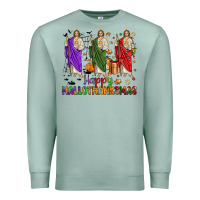 Seafoam san judas happy  hallothanksmas Premium Sweatshirt - JahusDesignShop