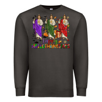 Smoke san judas happy  hallothanksmas Premium Sweatshirt - JahusDesignShop