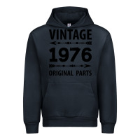 Navy VINTAGE 1976 ORIGINAL PARTS Urban Hoodie - Craftify