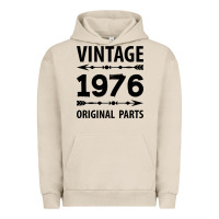 Pigment French Oak VINTAGE 1976 ORIGINAL PARTS Urban Hoodie - Craftify
