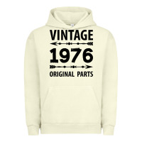 Pigment Pistachio VINTAGE 1976 ORIGINAL PARTS Urban Hoodie - Craftify