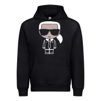 Black KARLS LAGERFELDS Urban Hoodie - Craftify