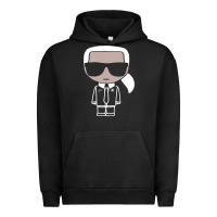 Pigment Black KARLS LAGERFELDS Urban Hoodie - Craftify