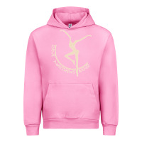Fuchsia Pink dancing pose Urban Hoodie - Craftify