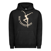 Pigment Black dancing pose Urban Hoodie - Craftify