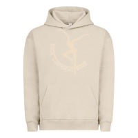 Pigment French Oak dancing pose Urban Hoodie - Craftify