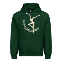 Forest Green dancing pose Urban Hoodie - Craftify