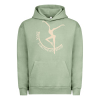 Pigment Oil Green dancing pose Urban Hoodie - Craftify