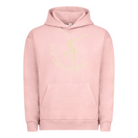 Pigment Salmon dancing pose Urban Hoodie - Craftify