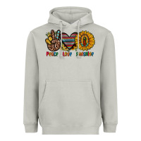 Moon Dust peace love sunshine Heavyweight Hoodie - JahusDesignShop