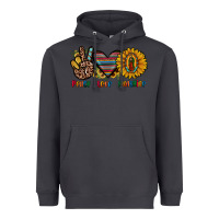 Smoke peace love sunshine Heavyweight Hoodie - JahusDesignShop
