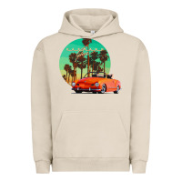 Pigment French Oak karmann ghia sunset palm love quote Urban Hoodie - Craftify