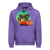 Tulip karmann ghia sunset palm love quote Urban Hoodie - Craftify