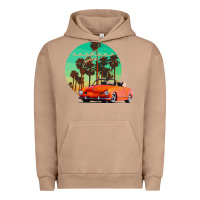 Pigment Burro karmann ghia sunset palm love quote Urban Hoodie - Craftify
