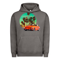 Pigment Tornado karmann ghia sunset palm love quote Urban Hoodie - Craftify
