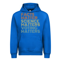 Cobalt facts matter science matters voting matters liberal democrat t shirt c Urban Hoodie - Craftify