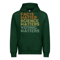 Forest Green facts matter science matters voting matters liberal democrat t shirt c Urban Hoodie - Craftify