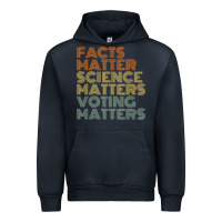 Navy facts matter science matters voting matters liberal democrat t shirt c Urban Hoodie - Craftify