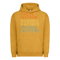 Pigment Peanut Butter facts matter science matters voting matters liberal democrat t shirt c Urban Hoodie - Craftify