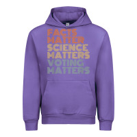 Tulip facts matter science matters voting matters liberal democrat t shirt c Urban Hoodie - Craftify