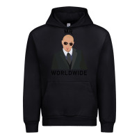 Black Pitbull Mr Worldwide Classic Urban Hoodie - Craftify