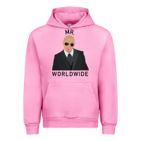 Fuchsia Pink Pitbull Mr Worldwide Classic Urban Hoodie - Craftify