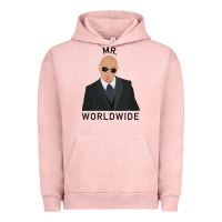 Pigment Salmon Pitbull Mr Worldwide Classic Urban Hoodie - Craftify