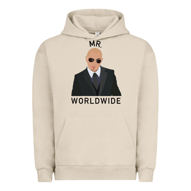 Pitbull Mr Worldwide Classic Urban Hoodie by Craftify | Teevron
