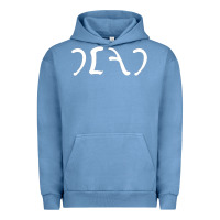 Pigment Pebble Blue Egypt Dead Urban Hoodie - Craftify