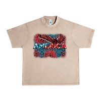 French Oak America america america america 4th of july Urban Heavy Tee - FaDigitalArtStudio
