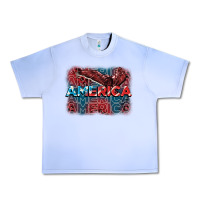 Grape Ice America america america america 4th of july Urban Heavy Tee - FaDigitalArtStudio