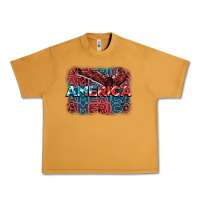 Peanut Butter America america america america 4th of july Urban Heavy Tee - FaDigitalArtStudio