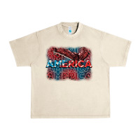 Sandshell America america america america 4th of july Urban Heavy Tee - FaDigitalArtStudio
